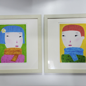 아티스트 신철 그림 액자 세트