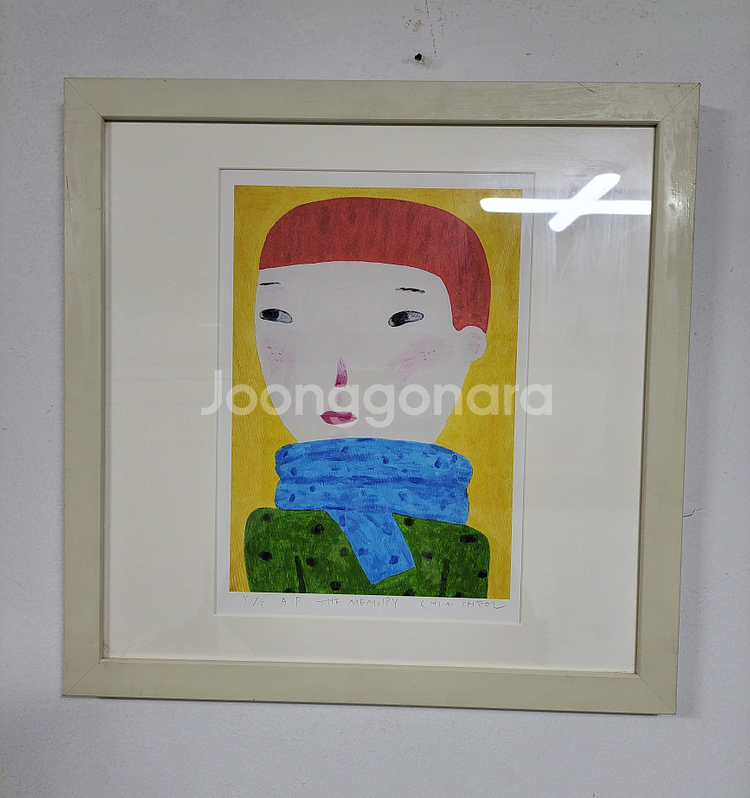 아티스트 신철 그림 액자 세트--1