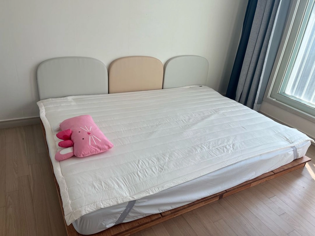 유아 침대 엘라비아 토퍼 매트리스 일괄 세트 이미지