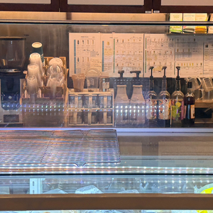 카페용 유리 진열장 1200