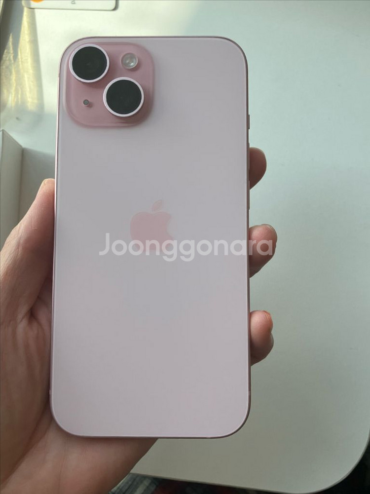 아이폰 15 핑크 128GB--2