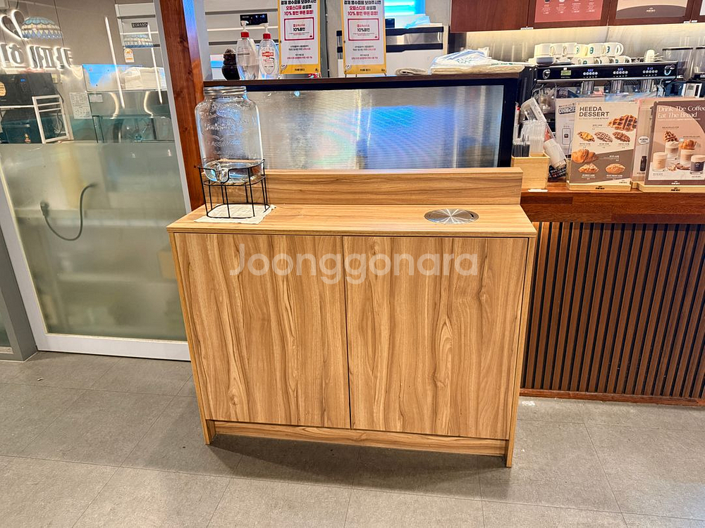 카페 수납장/쓰레기통5000--0