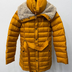 정품) 노스페이스 여성 구스다운 벨트패딩 S 이미지