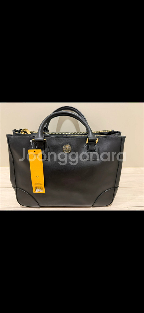 토리버치 로빈슨 더블 지퍼 토트백--0