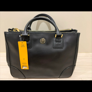 토리버치 로빈슨 더블 지퍼 토트백