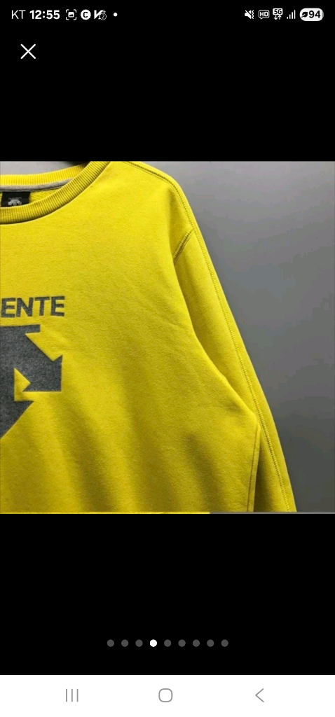 데상트 남성 기모 라운드넥 맨투맨-(100)--3