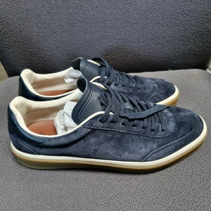 로로피아나 네이비 블루 테니스 워크 스니커즈