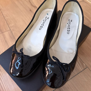 레페토 까미유 블랙유광 37사이즈