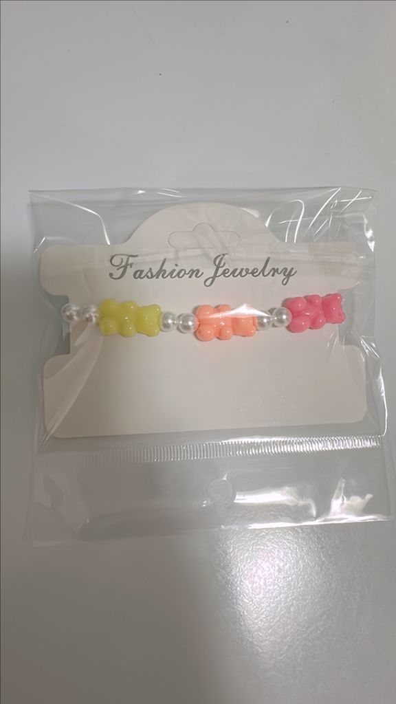 하리보 진주 비즈팔찌--1