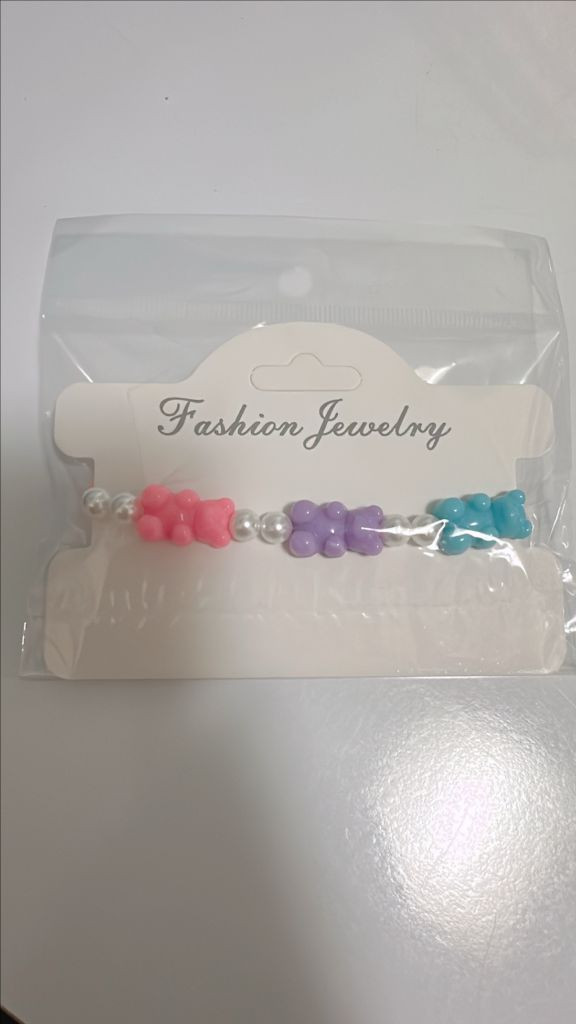 하리보 진주 비즈팔찌--3