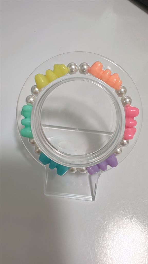 하리보 진주 비즈팔찌--8