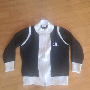 셀린느 니트 집업 자켓