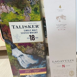 탈리스커 18 라가불린 8 양주 케이스