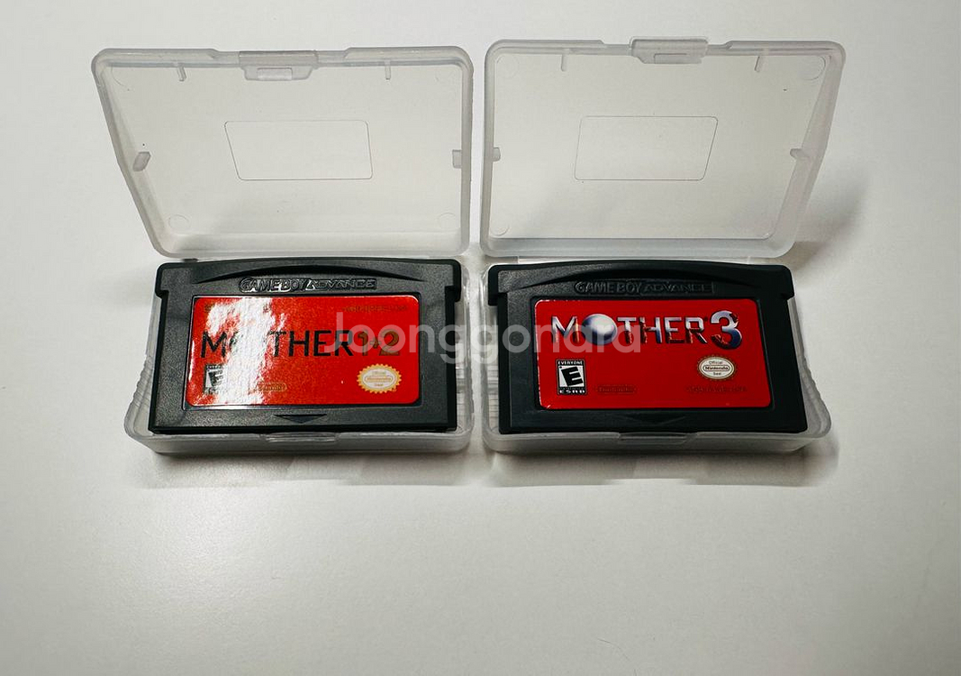 닌텐도 GBA 게임보이 어드밴스 마더 1+2, 3 북미판 알팩 판매--2