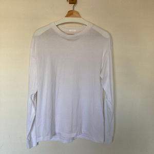 코모리 / 24ss 크루넥 긴팔티셔츠 화이트 / 2