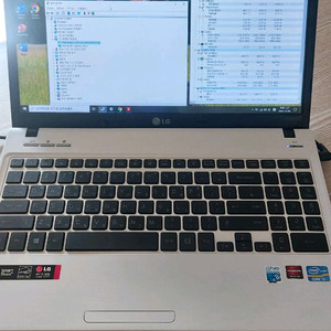 부품용 노트북 lg n560 (정상작동 )