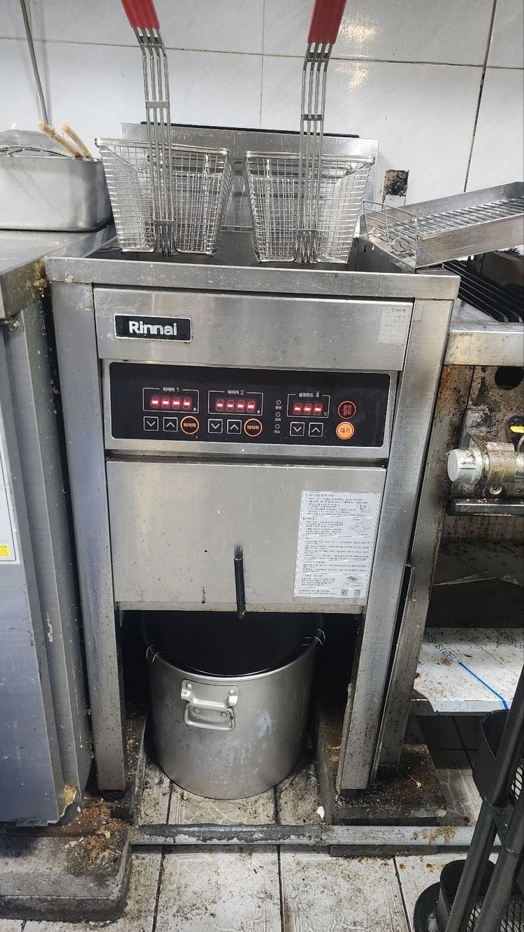 Rinnai 린나이 가스튀김기 RFA-228G LPG 업소용--0