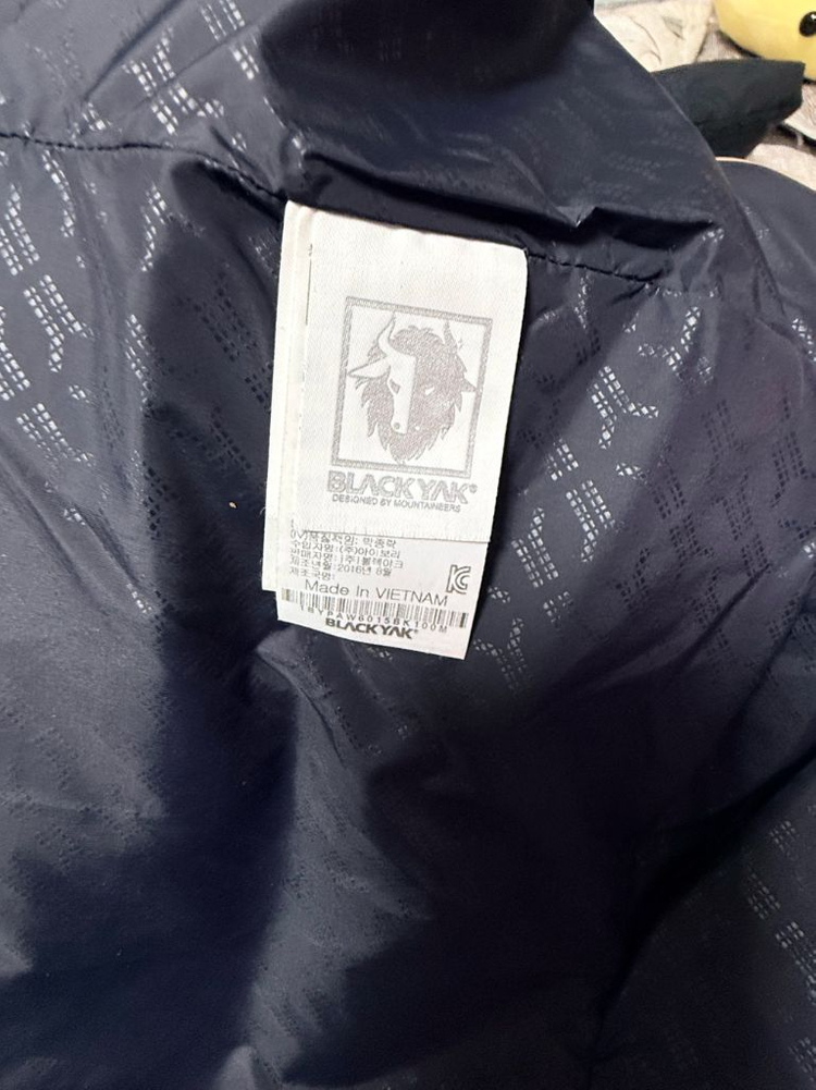 블랙야크 패딩 자켓 블랙 100--6