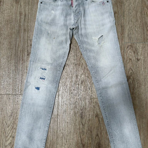 디스퀘어드2 슬림핏 46 데미지 그레이