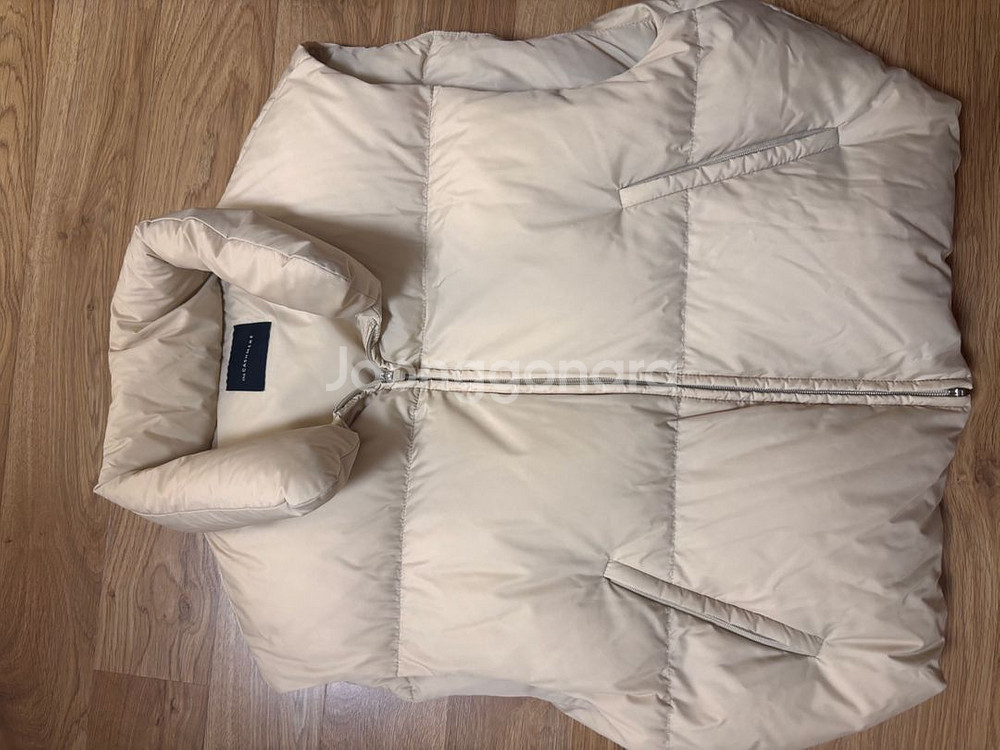 한섬 더캐시미어 패딩 조끼 23fw 55사이즈--0