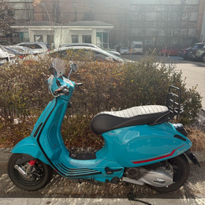 22년식 베스파 스프린트s 블랙에디션