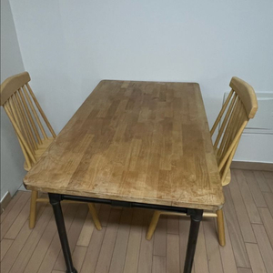 원목 식탁 의자 세트