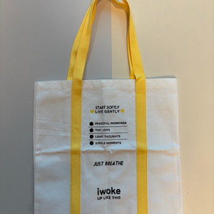 IWLT 에코백 (옐로우) 새상품