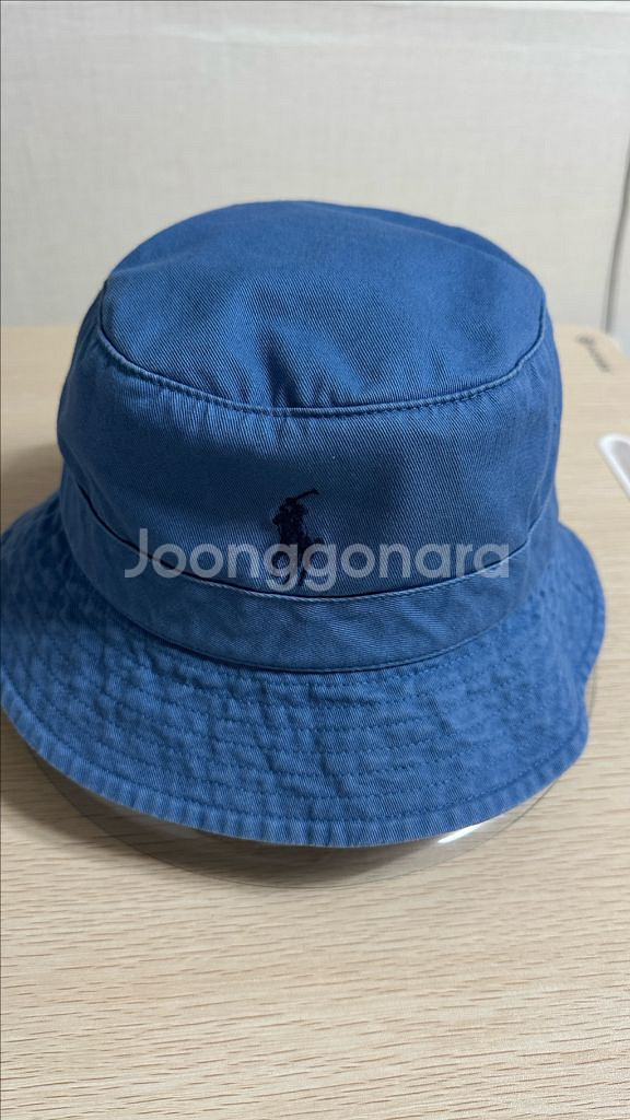 폴로 랄프로렌 버킷햇 L/XL 파란색--0