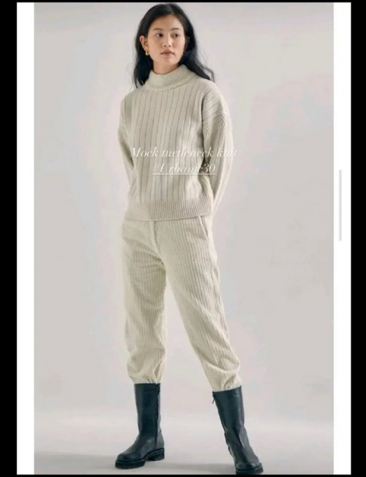 얼바닉30 울 터틀넥 니트--0
