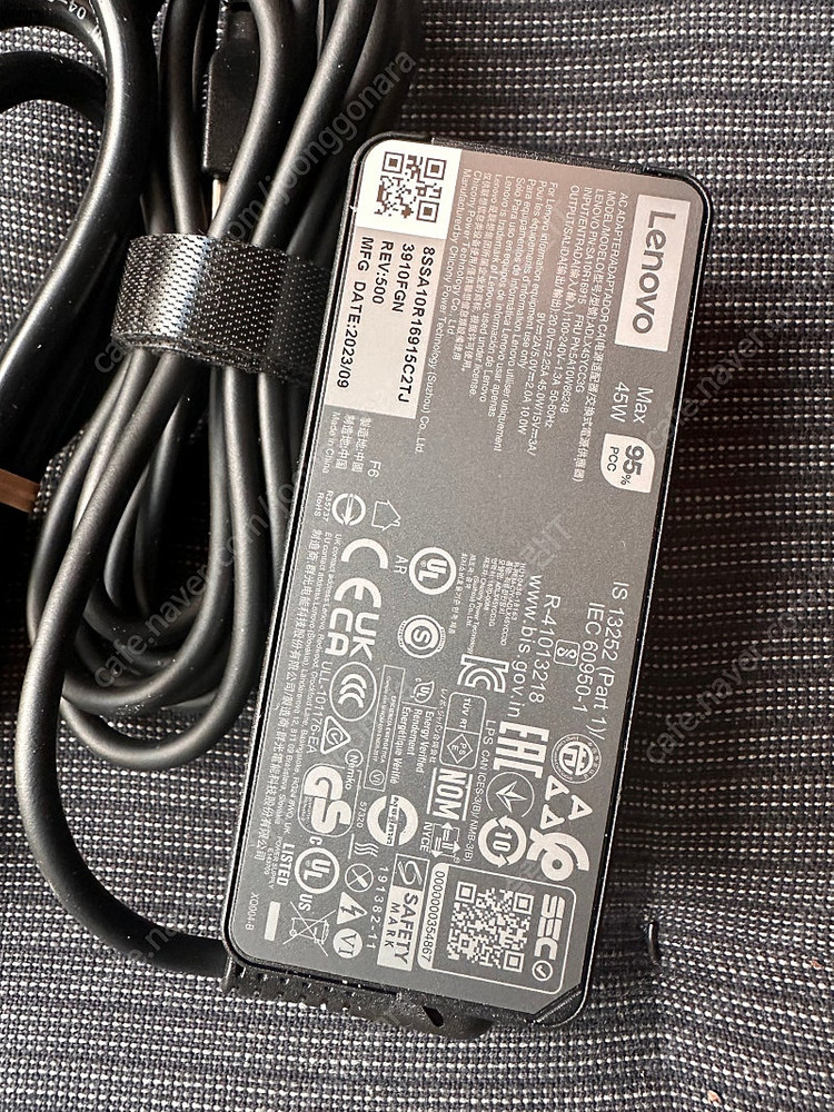 레노버 노트북충전기 PD형--1