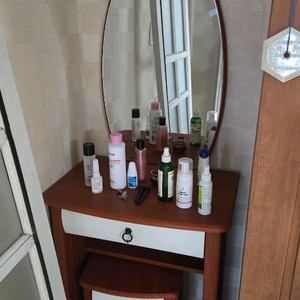 원목 화장대 세트