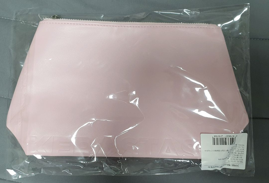 케라스타즈 써머 트래블 파우치 핑크 새상품--1