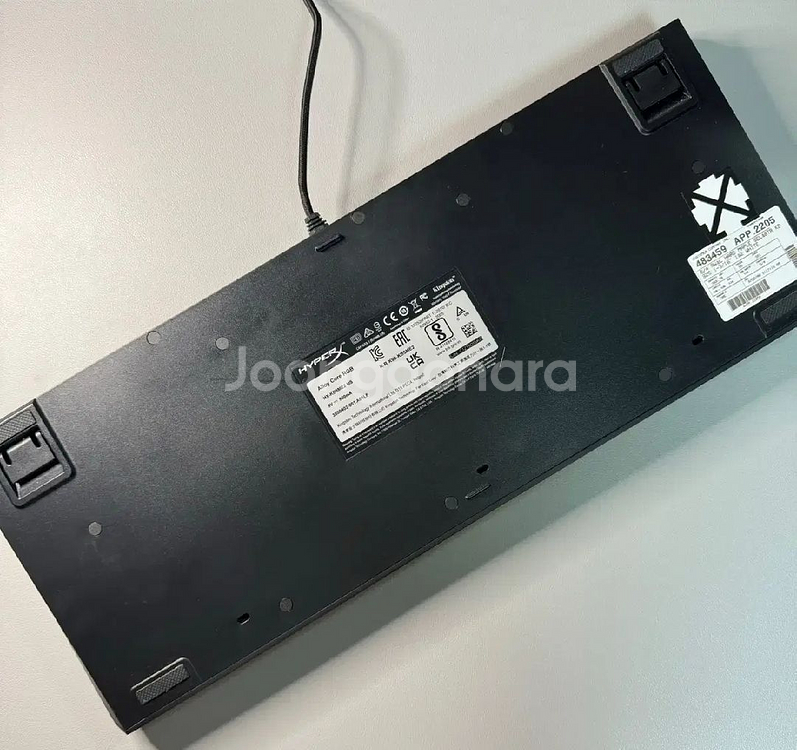 HyperX 오프화이트 커스텀 게이밍 키보드--3