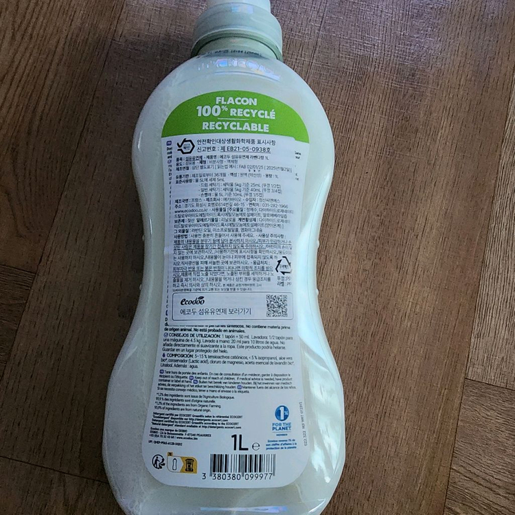 에코두 섬유유연제 라벤드향 1L--1