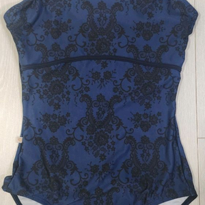 일레르 앤티크 캐미솔 레오타드 네이비 m