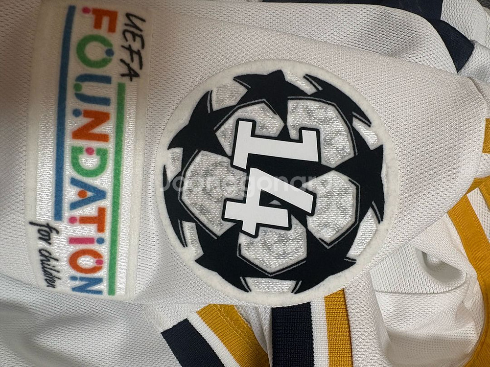 23 24 레알 챔스결승 벨링엄 긴팔 유니폼 메달 포함--6