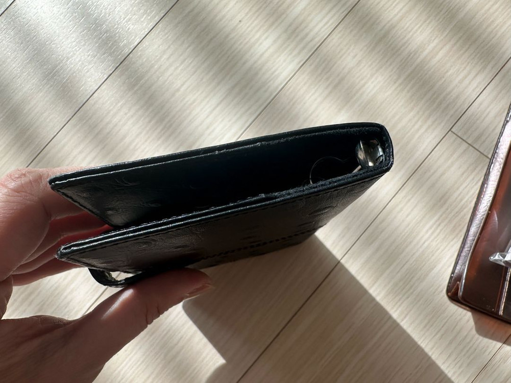 오롬 5공 미니다이어리 가죽다이어리--3