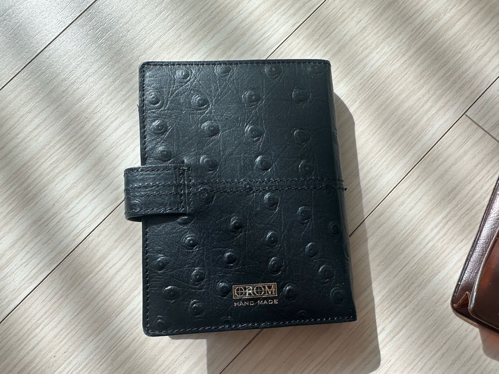 오롬 5공 미니다이어리 가죽다이어리--5