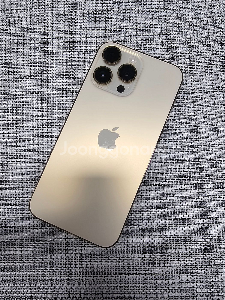 (검수완료) 아이폰14프로맥스 1T 골드 정상해지공기계 미파손 최저가 가성비폰 73만팝니다@--0