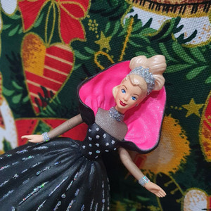 홀마크 바비 오너먼트 빈티지 크리스마스 트리 장식