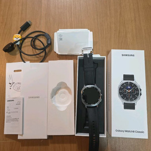 갤럭시워치8 클래식 46mm 블랙 블루투스 자급제 이미지