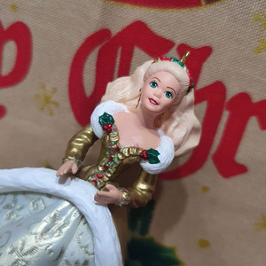 홀마크 바비 오너먼트 빈티지 크리스마스 트리 장식