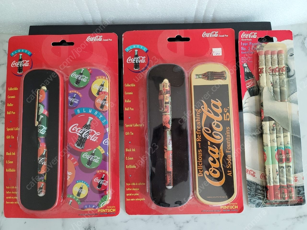 코카콜라1 피규어 모자 볼펜 판매합니다--9