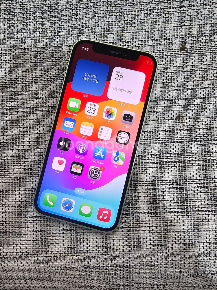 (가성비폰) 아이폰12미니 128G 그린 정상해지 검수완료 공기계 20만팝니다@@@@--1