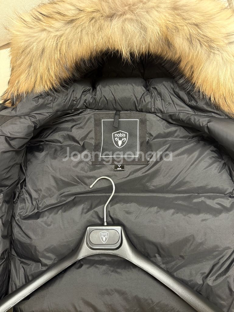 노비스 이브 블랙퍼 M사이즈 ((신세계백화점) 거의새상품--5