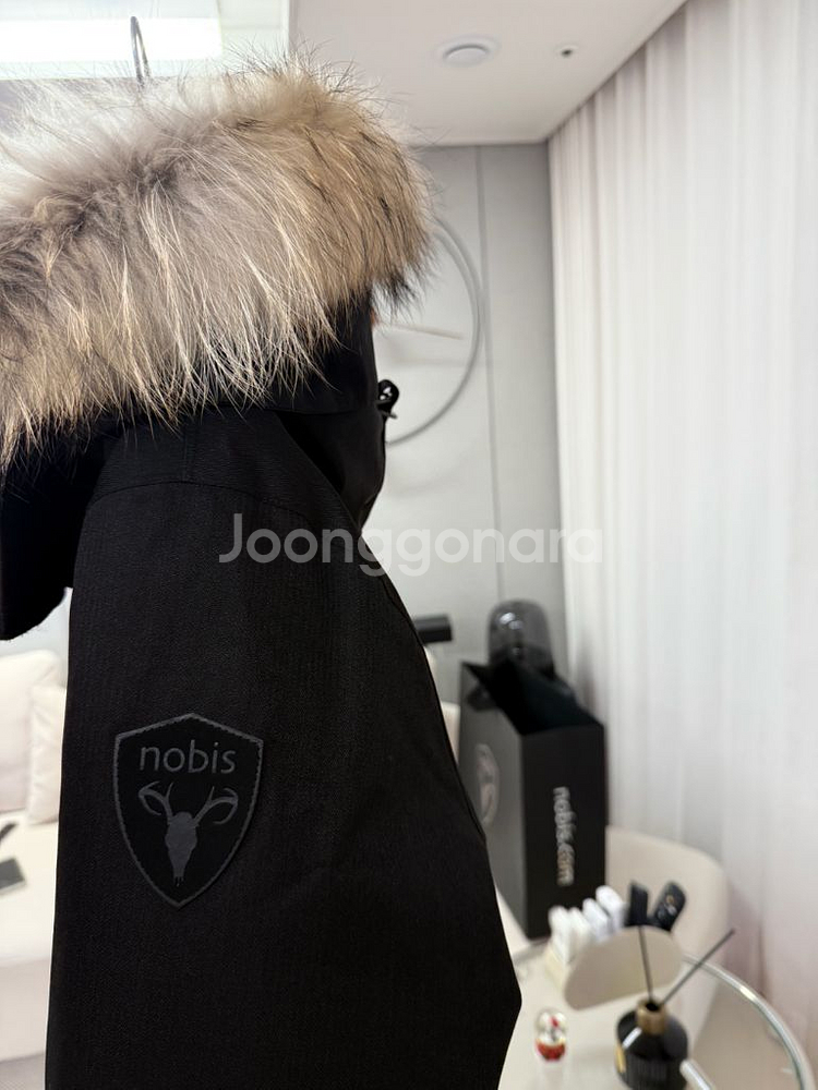 노비스 이브 블랙퍼 M사이즈 ((신세계백화점) 거의새상품--8