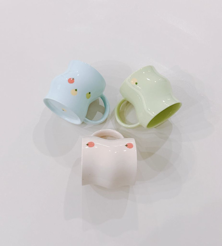 버리더티 토마토 머그 3종 일괄--1