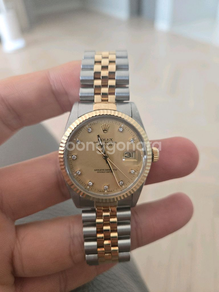 롤렉스 데이저스트 16013빈티지 10P--0