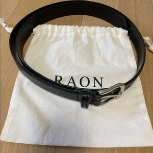 라온 뮤제라 벨트 블랙