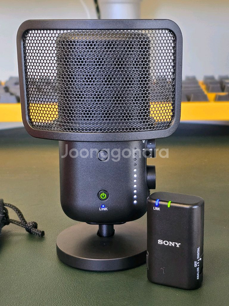 소니 ECM-S1 마이크 세트. 거의새제품--3